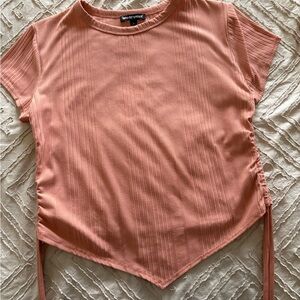Pink Short Sleeve Top